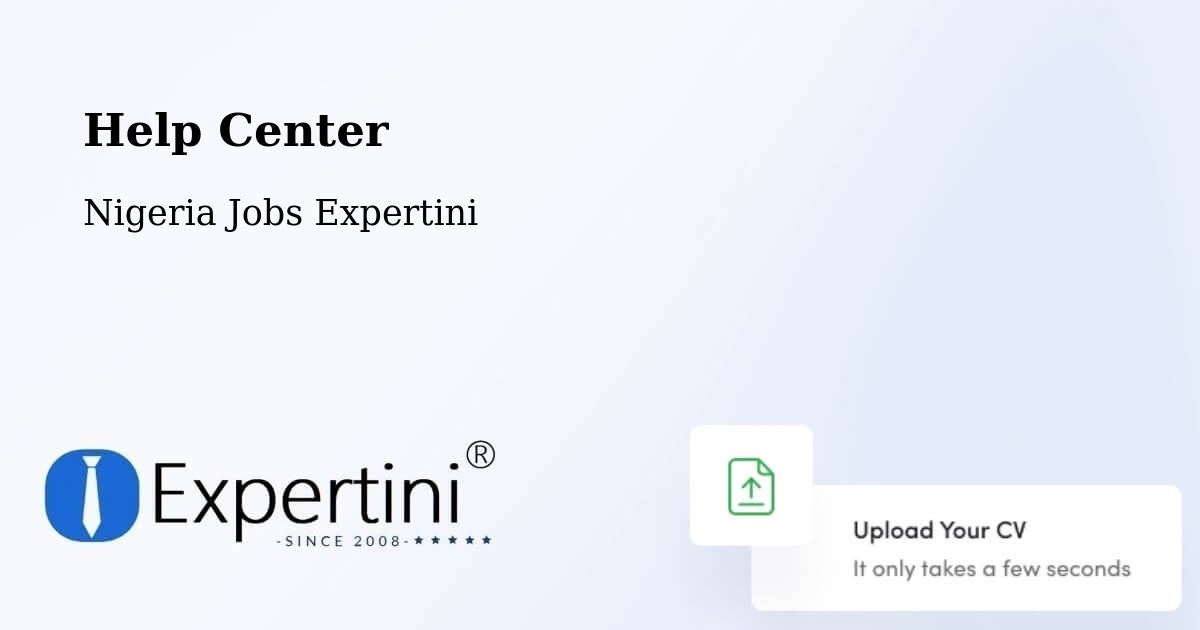 Help Center – Sofo Birnin Gwari - Nigeria Jobs Expertini